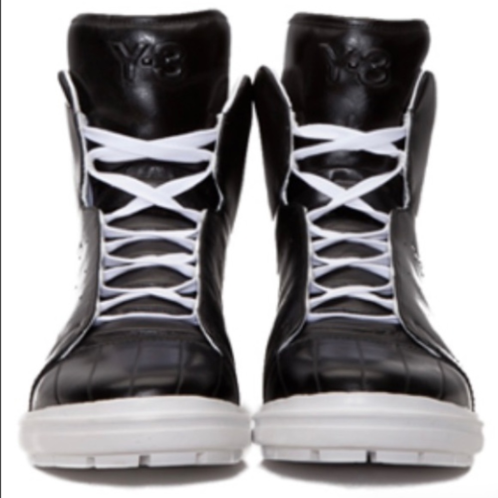 Y-3 Yohji Yamamoto Star High Sneaker Boots y3 downtown techwear